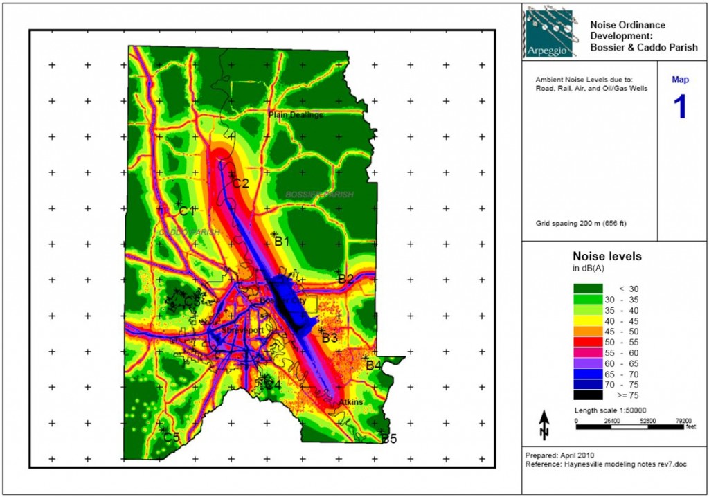 Noise Ordinance Development, Bossier & Caddo Parishes, LA Arpeggio